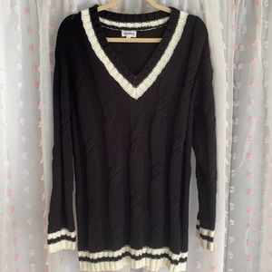 Superdown preppy sweater dress